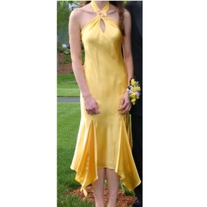 Cache Yellow Cocktail Dress | Prom